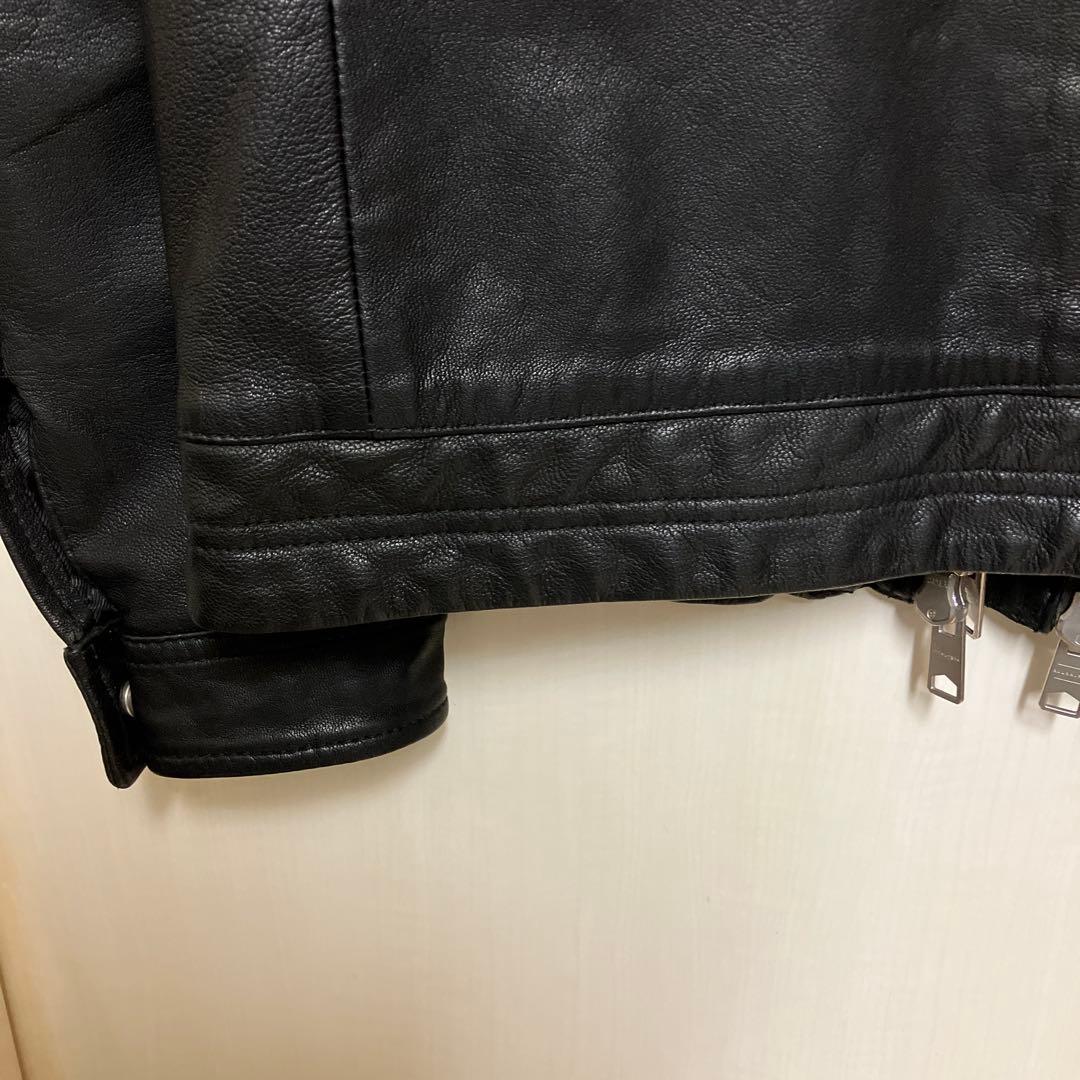 ALL SAINTS フロントダブルジップライダース