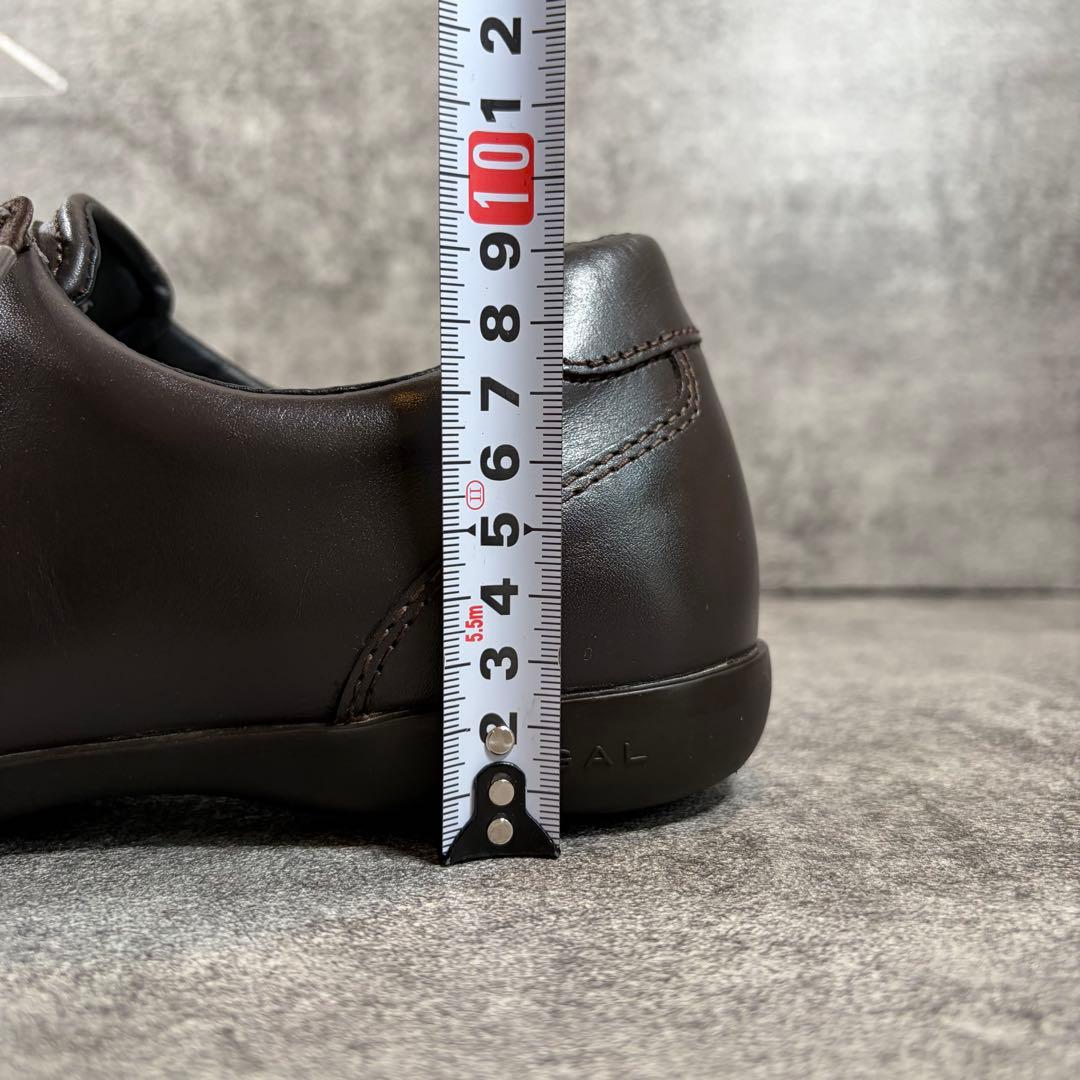 （美品）　REGAL リーガル　レザースニーカー　ゴアテックス　ダークブラウン