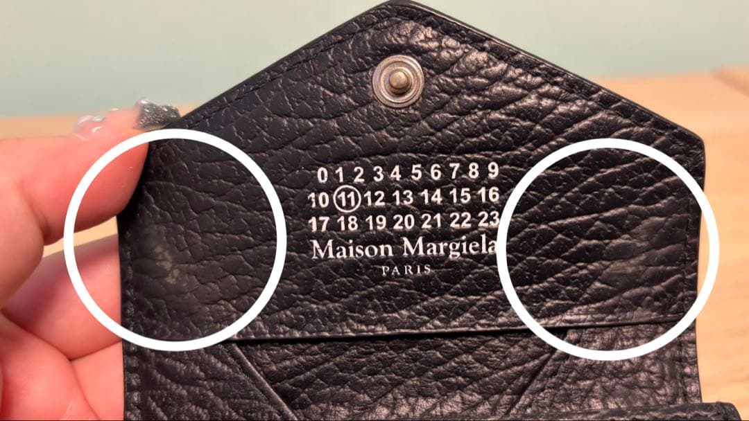 Margielaアコーディオンフォールドウォレット カードケース