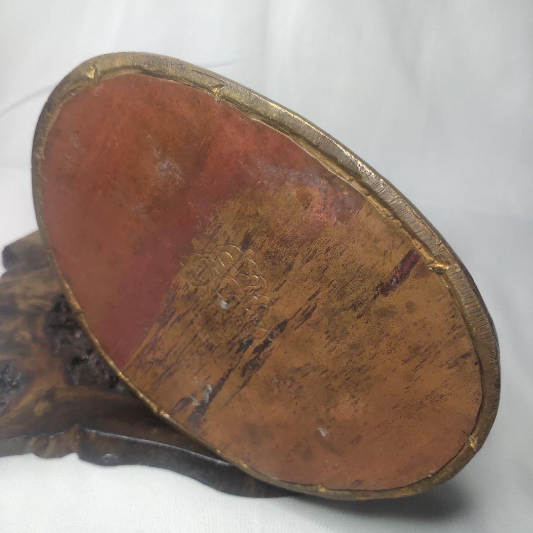 阿弥陀如来坐像 チベット密教 手作り鎚起銅器 骨董 仏教美術品 コレクター放出