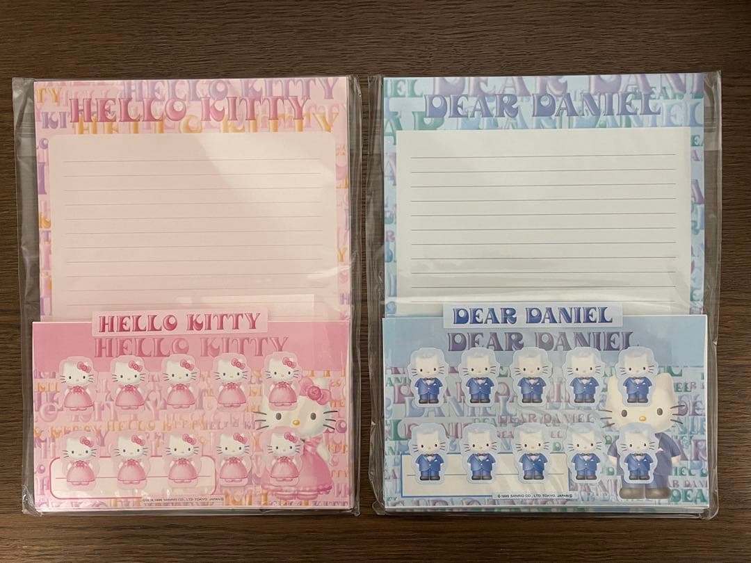 レア♡サンリオ♡キティ&ダニエル ドレス&タキシード レターセット 1999年