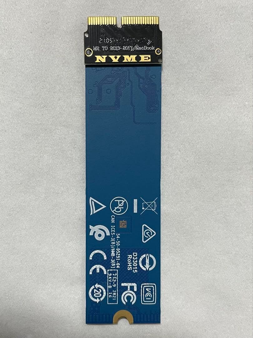 内蔵型SSD WD Blue SSD 1TB M.2 MacBook 2013 - 2015