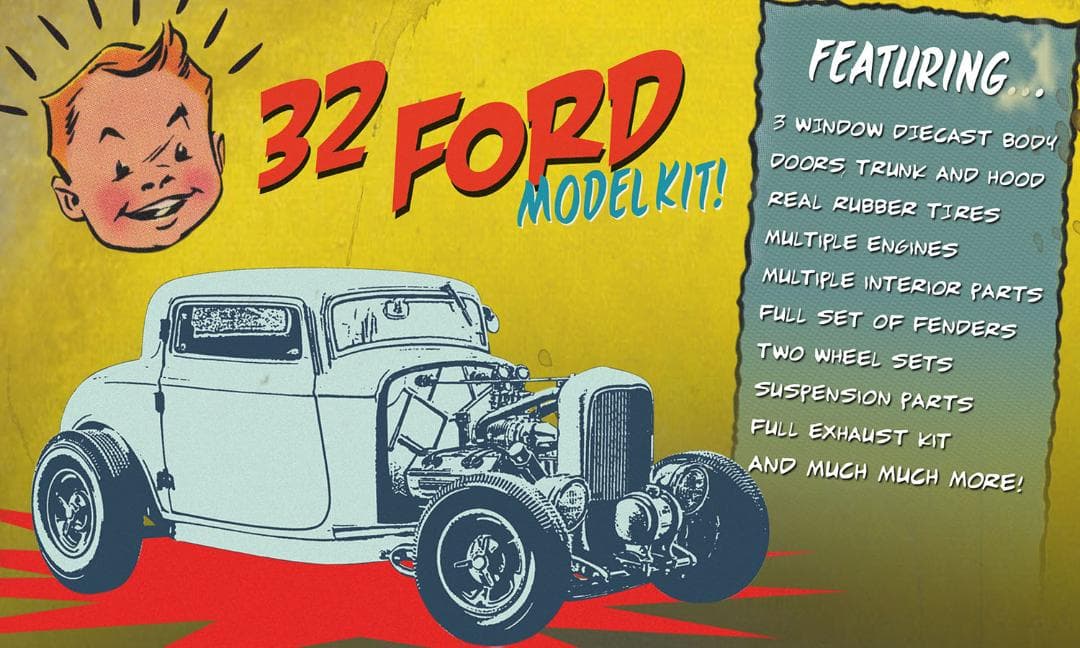 32 FORD COUPE ★モデルキット★ ACME GMP ★ 1/18