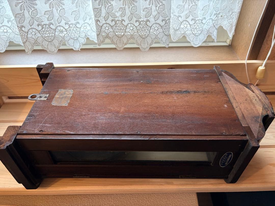 動作品・戦前の木製掛時計・ボンボン時計・愛知県時計製造同業組合