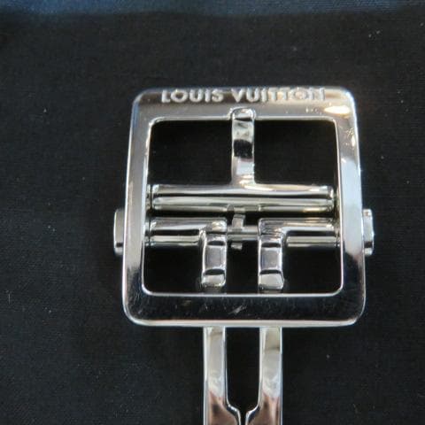 ルイヴィトン タンブール用モノグラムヴェルニバンド淡いピンク/純正SSバックル