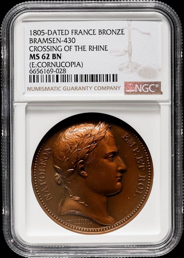 ナポレオン・ボナパルト1世1805年 ブロンズメダル