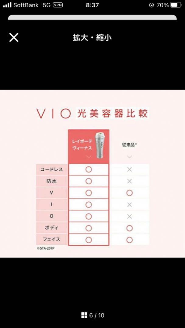 家庭用光美容器