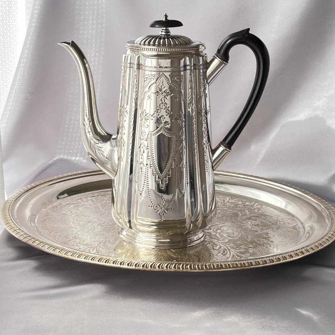 【Joseph Rodgers】 エドワーディアンのコーヒーポット