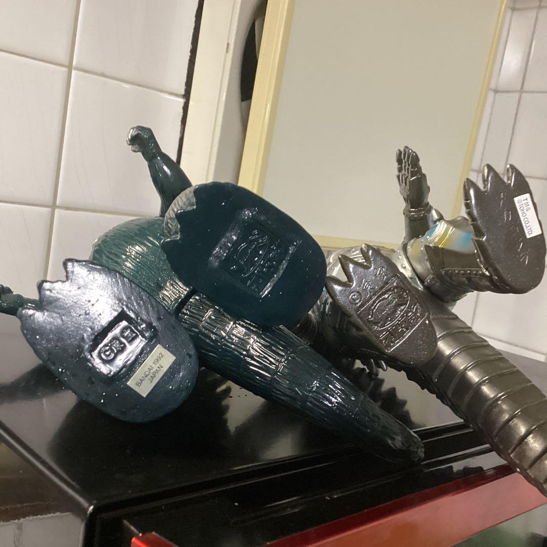 ブルマァク 1992ノーマルテール版ゴジラ＆2023メカゴジラ　値引不可　美品