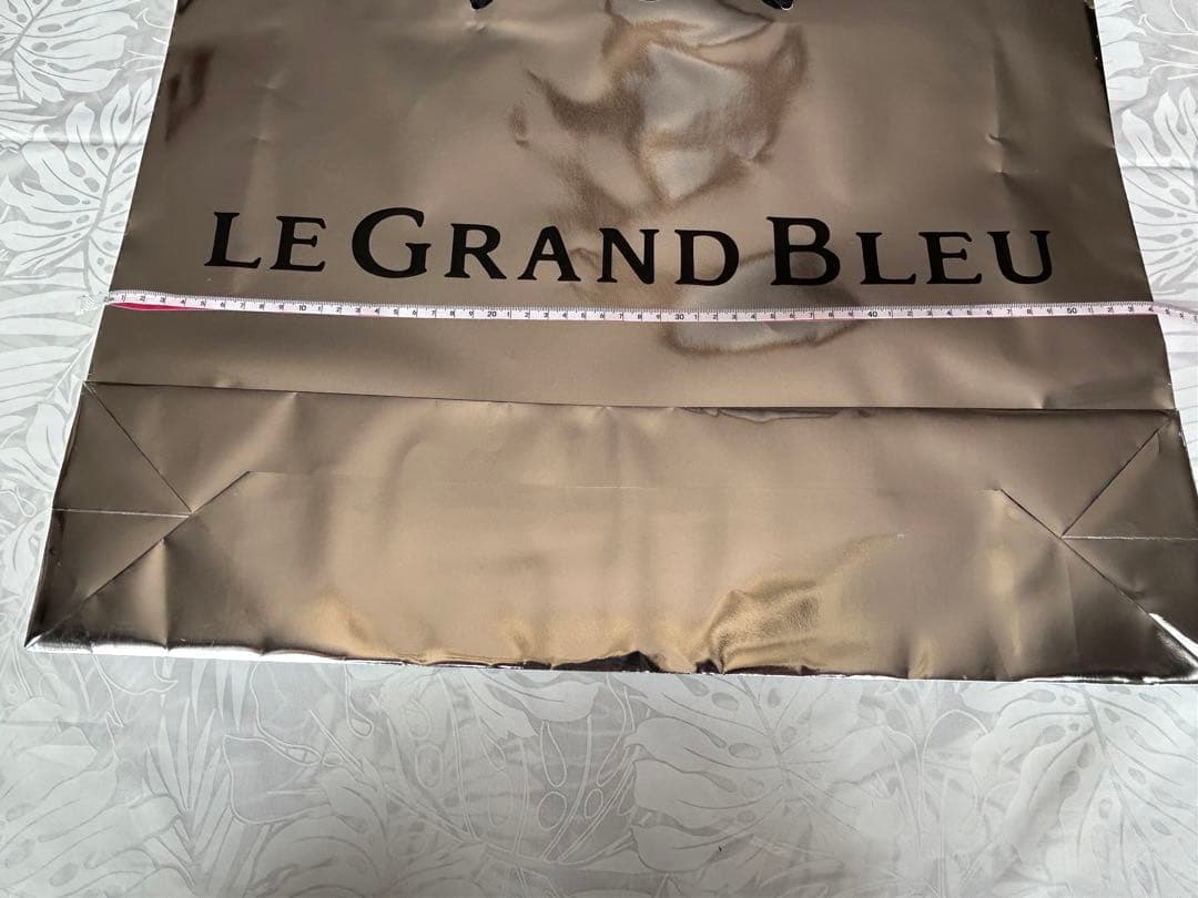 レア LE GRAND BLEU ショップ袋 大5枚 ルグランブルー LGB