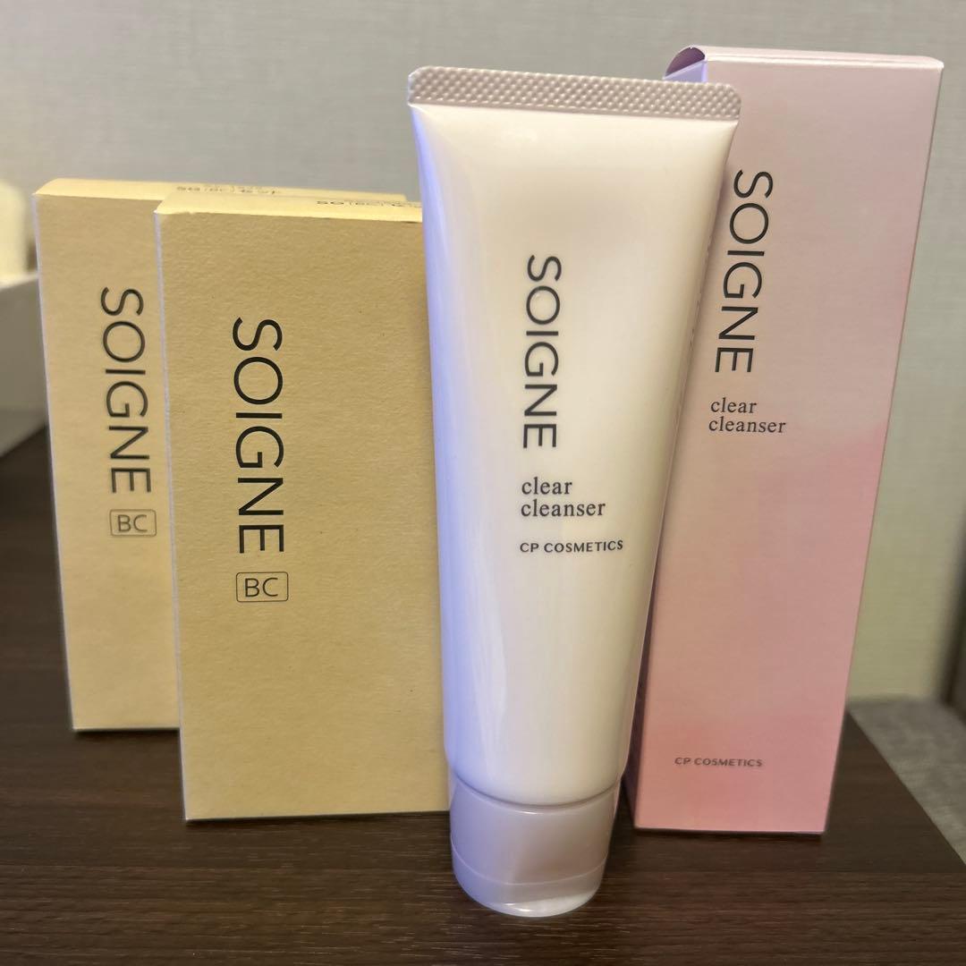 【未使用】CPコスメ ソワーニュ 洗顔料・化粧水・メイク落とし