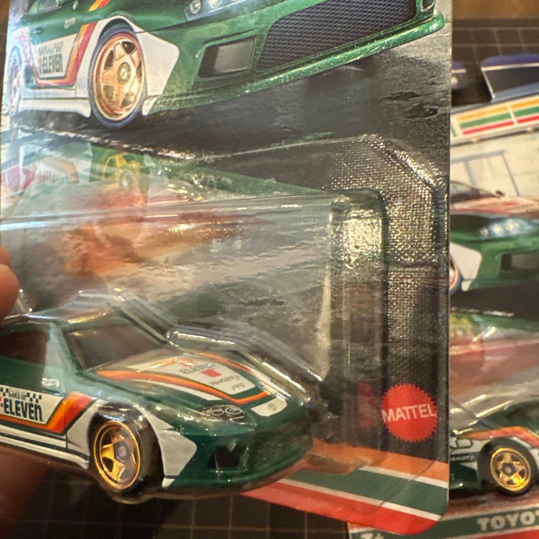 ホットウィール トヨタ スープラ 7-Eleven限定　2台分