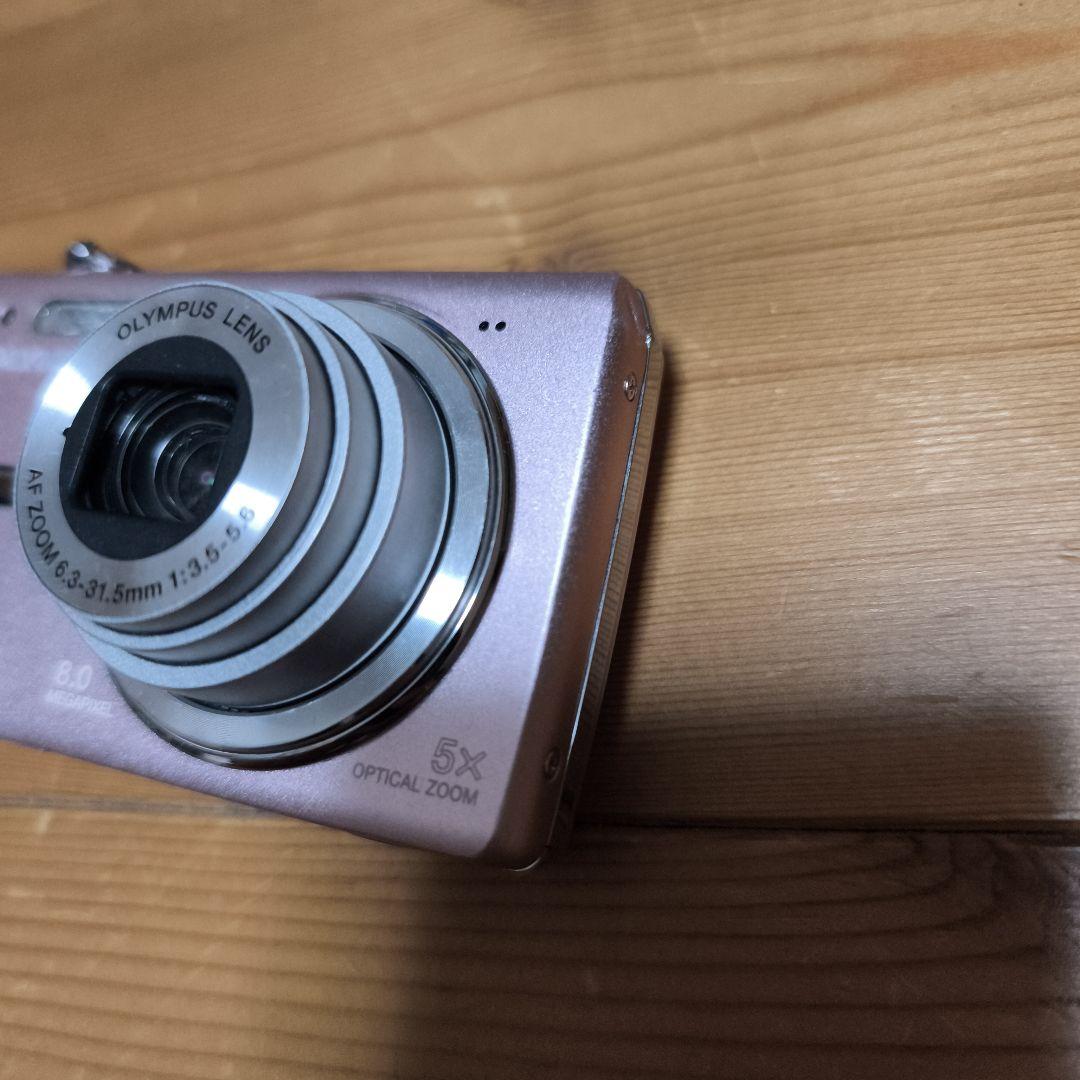 OLYMPUS FE-330 デジタルカメラ　ピンク　オールドコンデジ