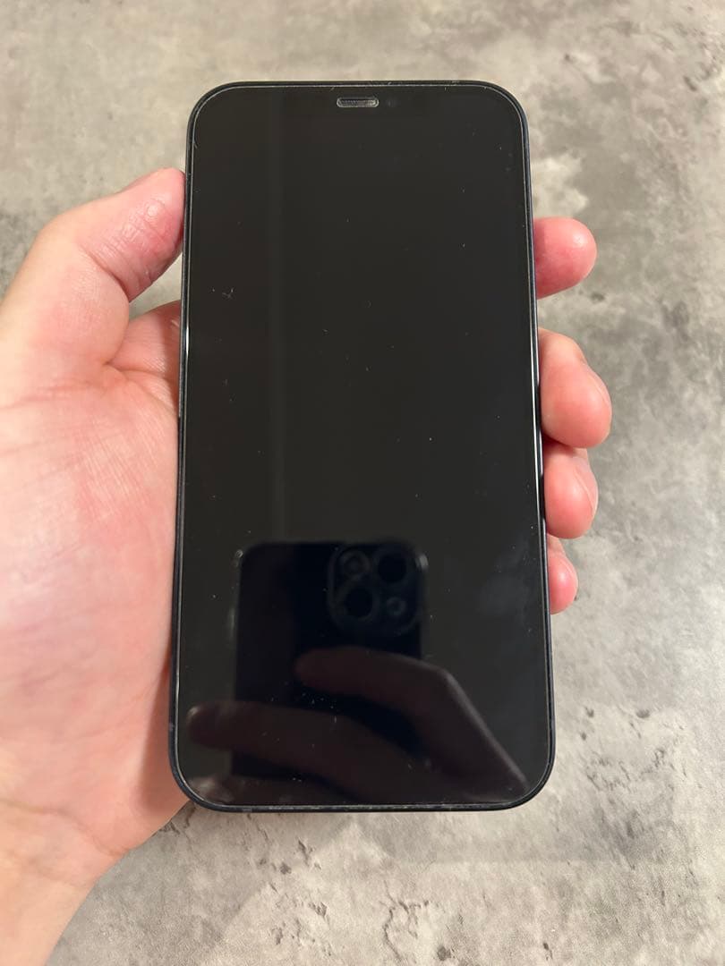 おまけ有【美品】電池85% iPhone12 128GB ブラック フィルム2枚