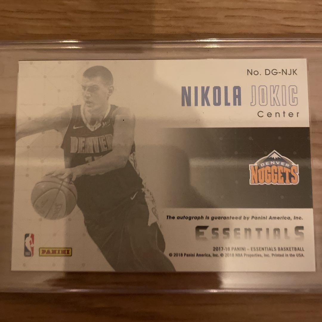 ヨキッチ　直筆サイン　AUTO NBAカード