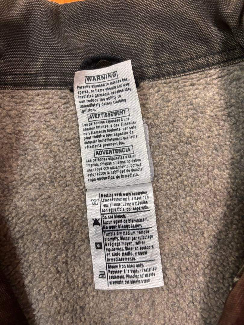 Carhartt デトロイトジャケット USA製 企業ロゴ