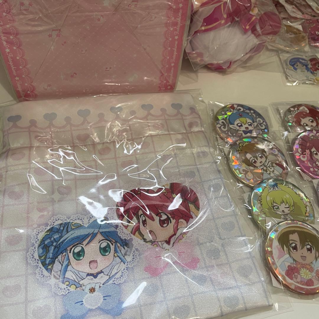 ふしぎ星のふたご姫　楽天コレクション 缶バッジ ぬいぐるみ 当時品