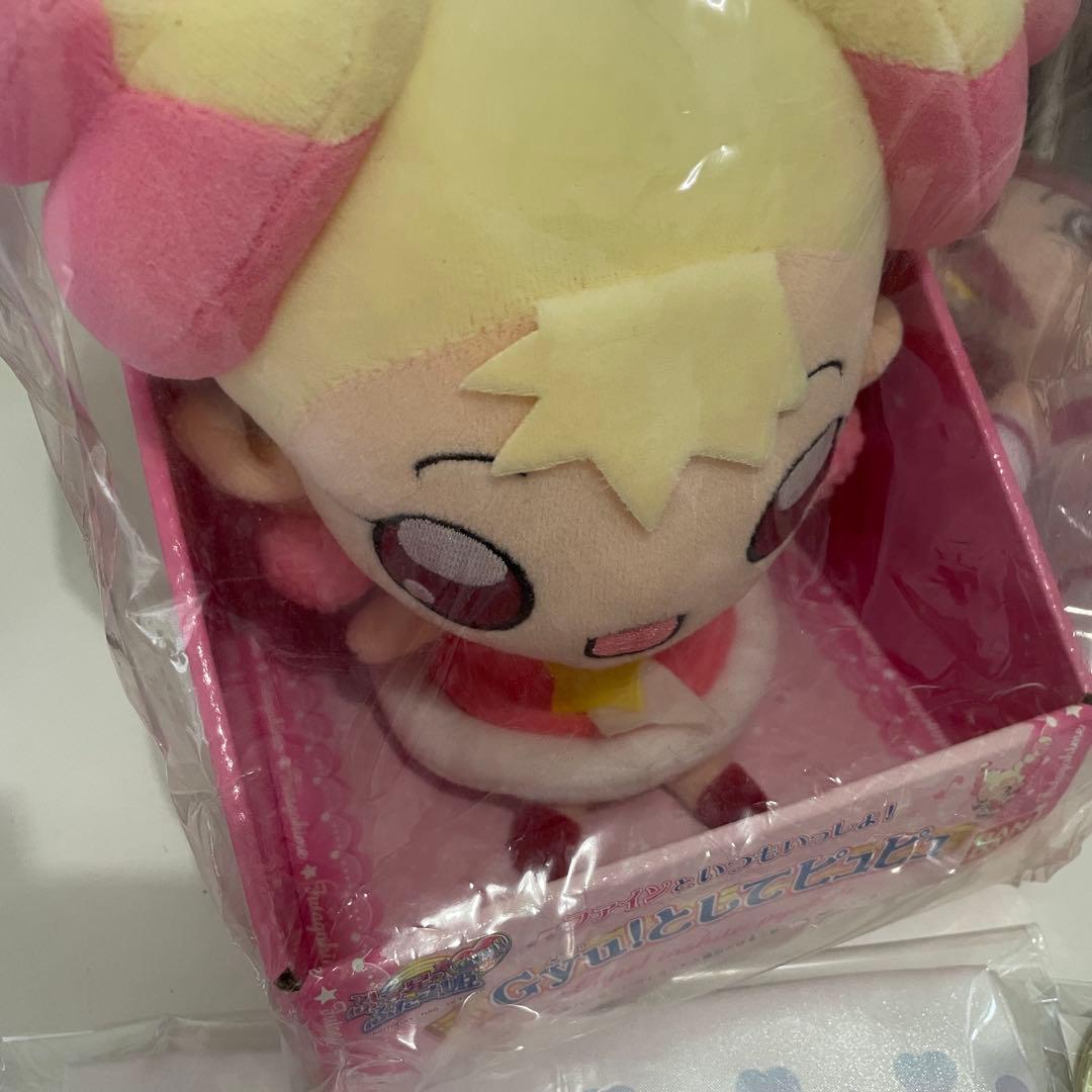 ふしぎ星のふたご姫　楽天コレクション 缶バッジ ぬいぐるみ 当時品