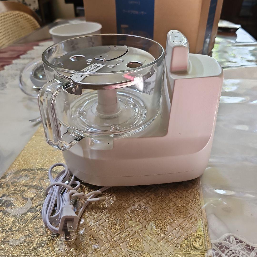 【美品】フードプロセッサーパナソニックMKーK82 ーW