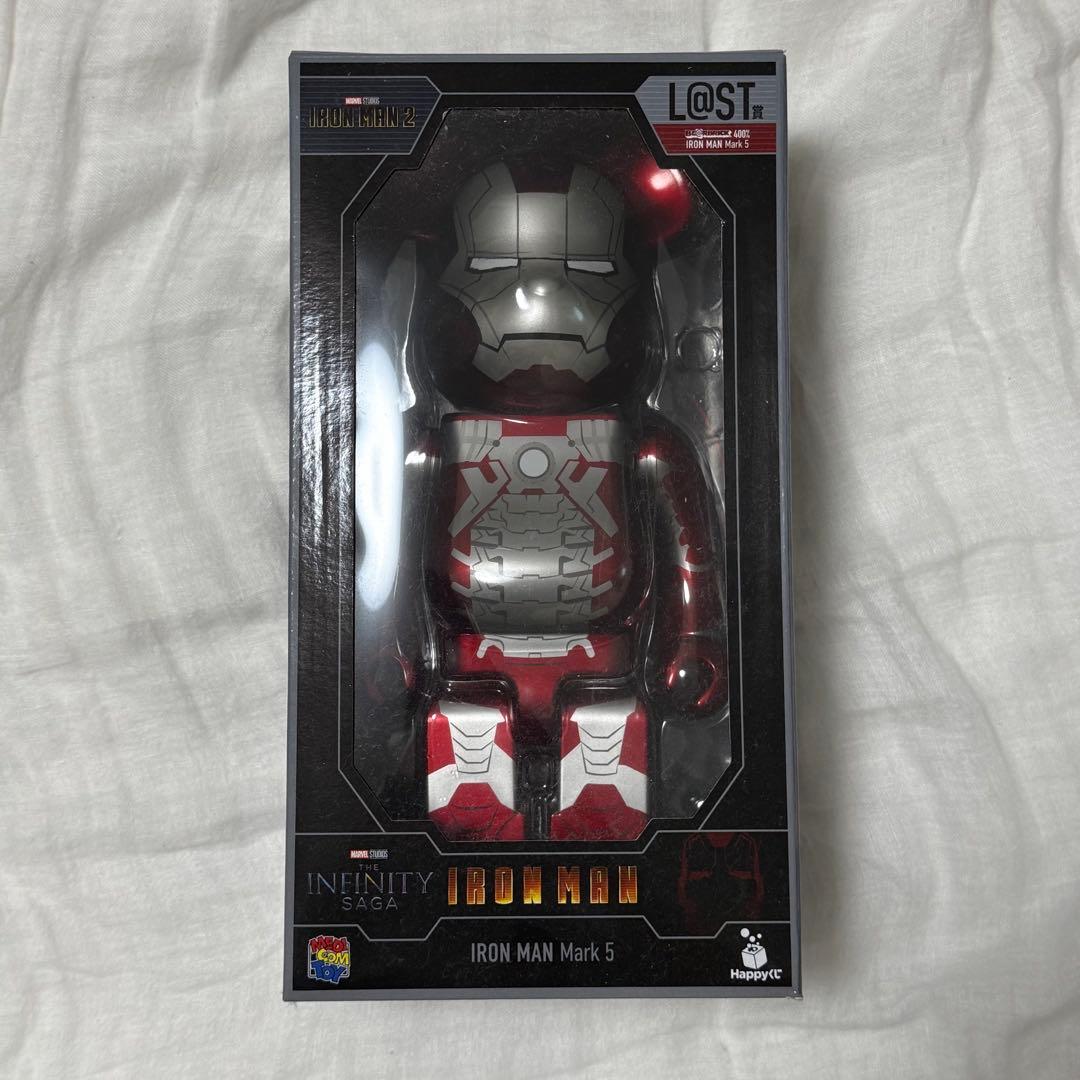 ベアブリックBE@RBRICK一番くじIRON MANアイアンマン　LAST賞