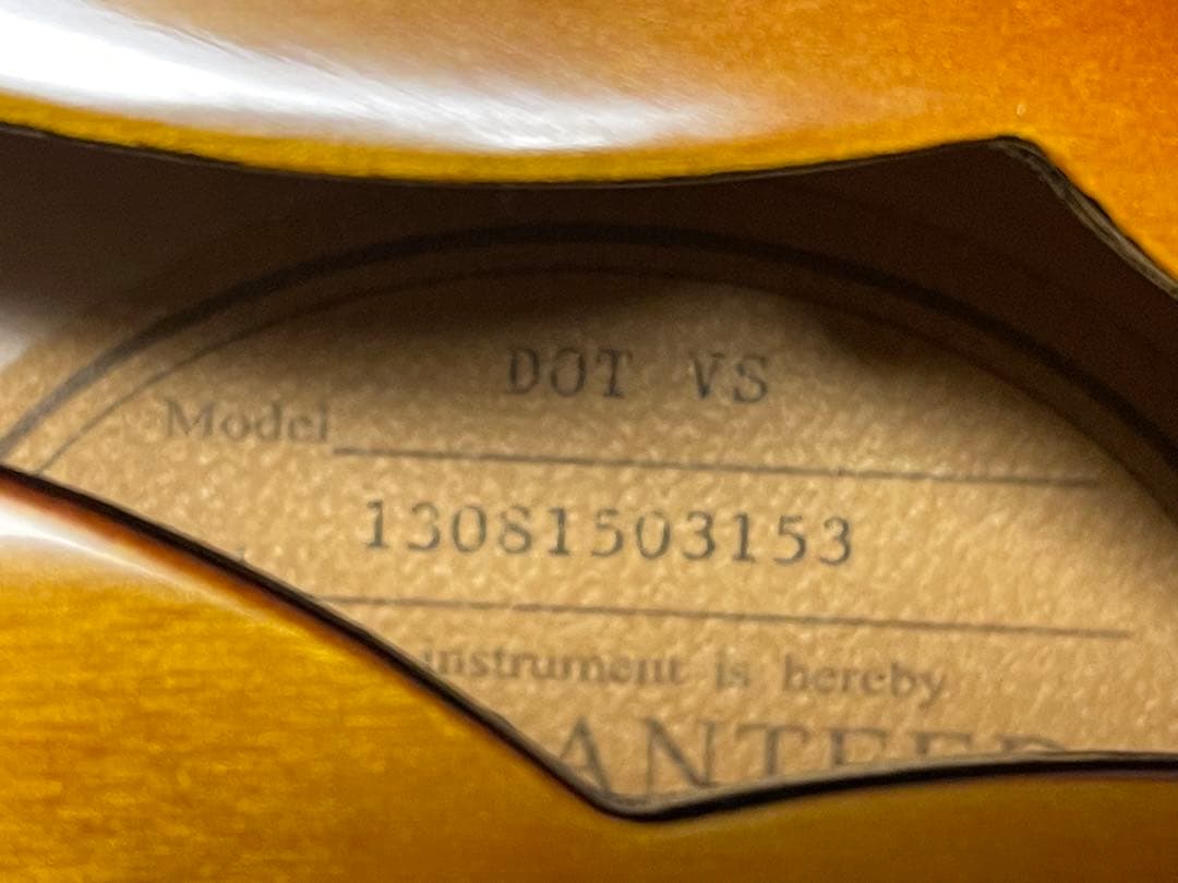 エピフォンEpiphone Dot VintageSunburst es335