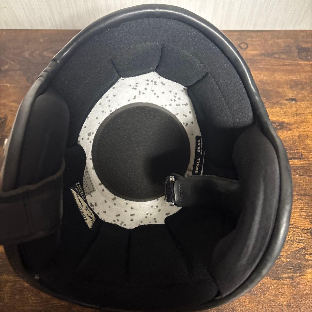 SHM ブラック ジェットヘルメット