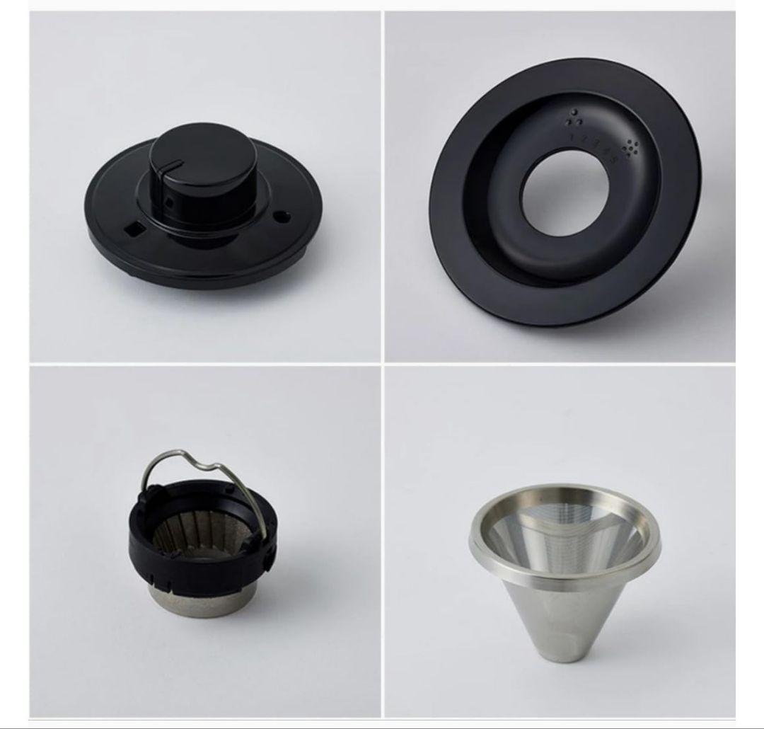 【中古美品】シロカ　コーン式全自動コーヒーメーカー SC-C125