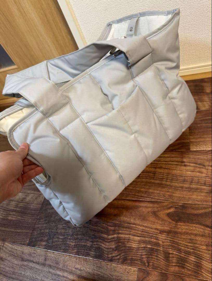 ジェラートピケ ペットキャリー ブルー