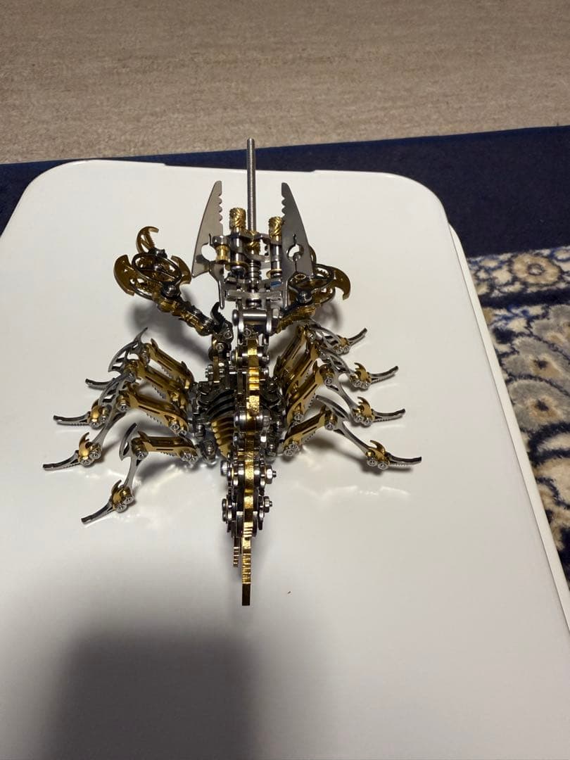 金属製サソリ型インテリア装飾