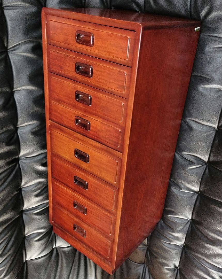 オールドカリモク 8段 棚 昭和 レトロ アンティーク ビンテージ家具 カリモク