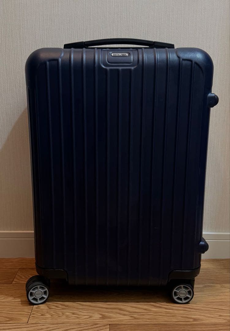 RIMOWA サルサ　4輪　32L ネイビー TSAダイヤルロック搭載