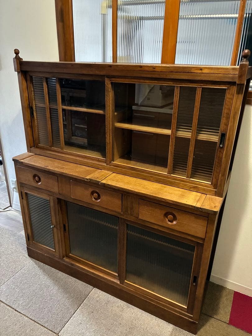 古家具　食器棚