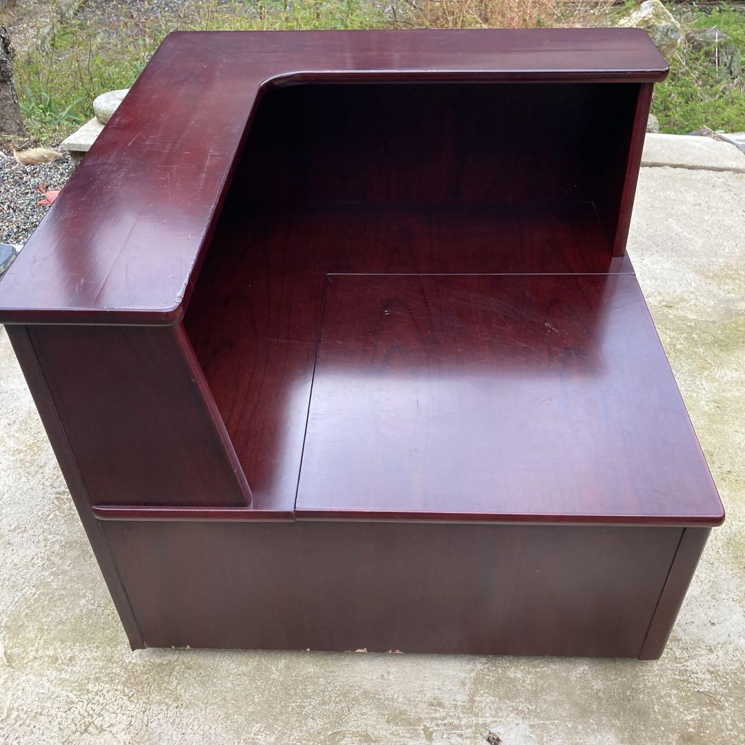 karimoku カリモク　コーナーテーブル　アンティーク　ヴィンテージ