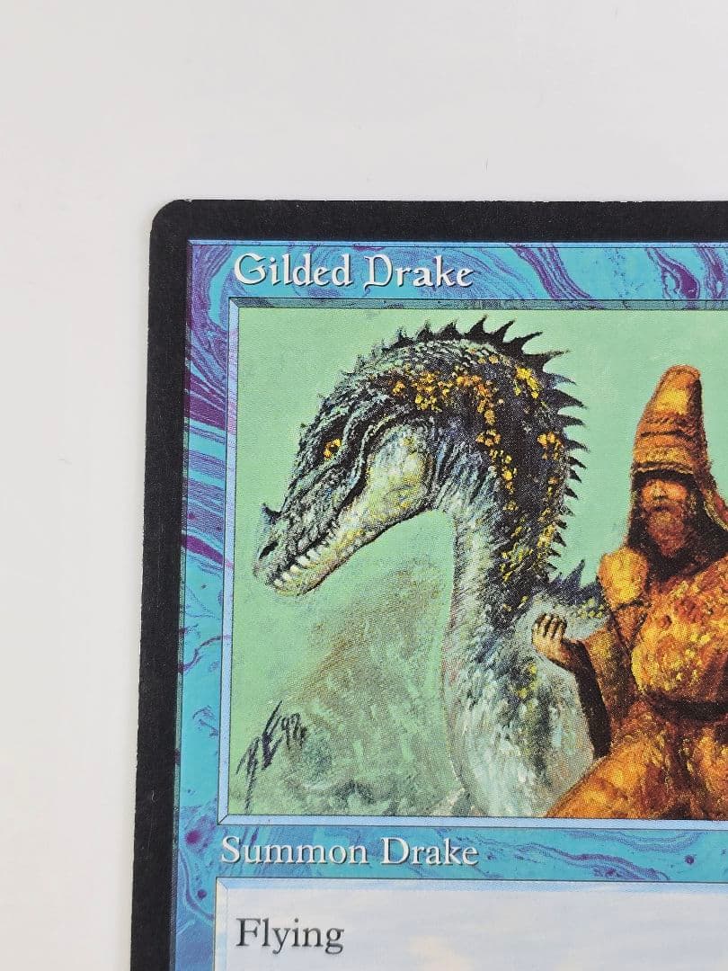 MTG 《金粉のドレイク/Gilded Drake》[USG]