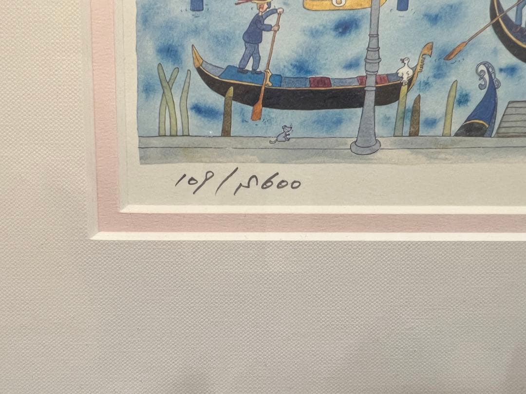 【送料無料】クリープ　リトグラフ