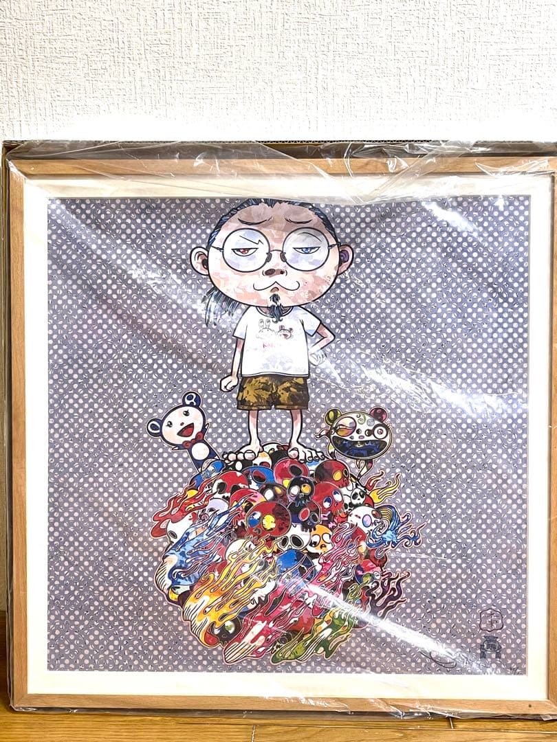 村上隆　オリジナルキャラクター イラスト ポースターアート