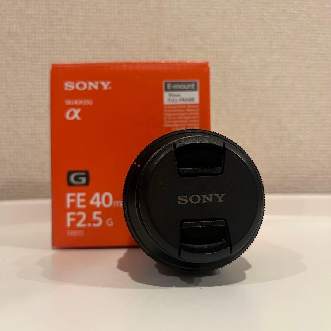 Sony FE 40mm F2.5 G レンズ 本体