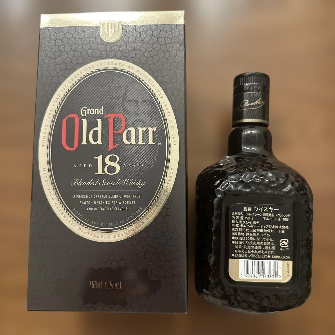 【新品未開封】Grand Old Parr 18年 ウイスキー 750ml