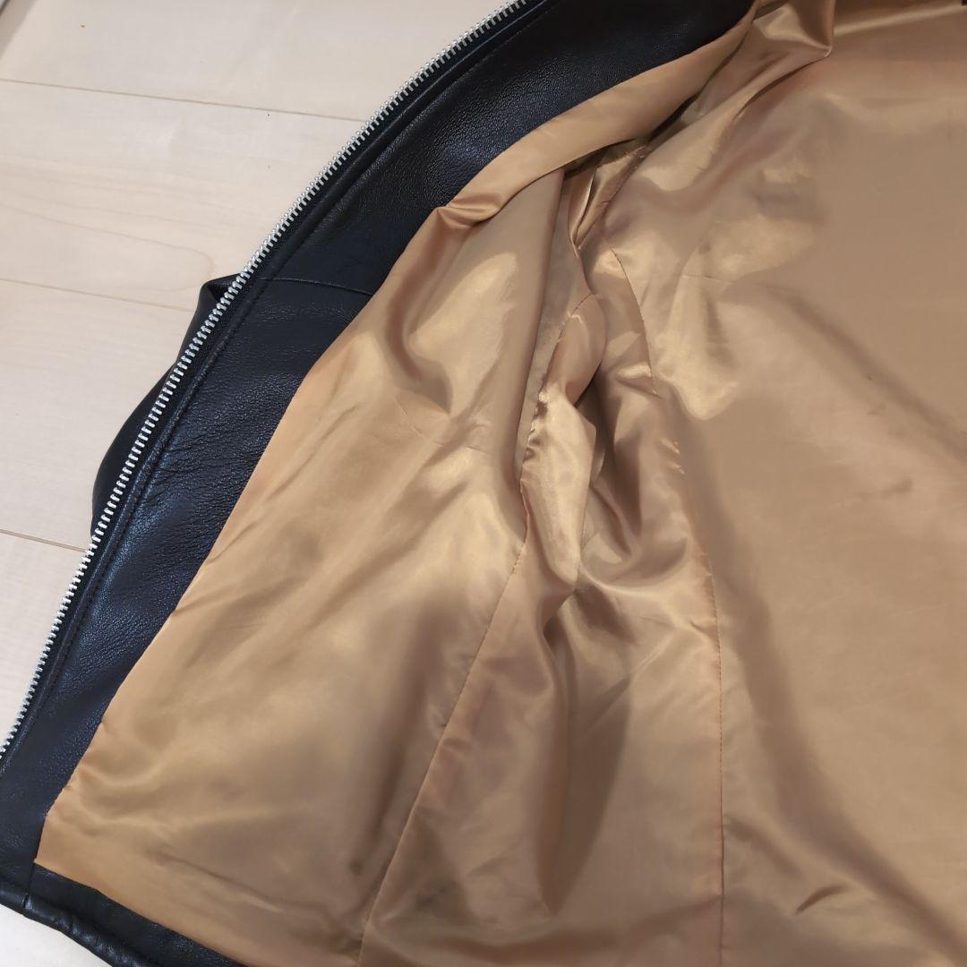 レトログレード Tokyo ラムレザー シングルライダースジャケット