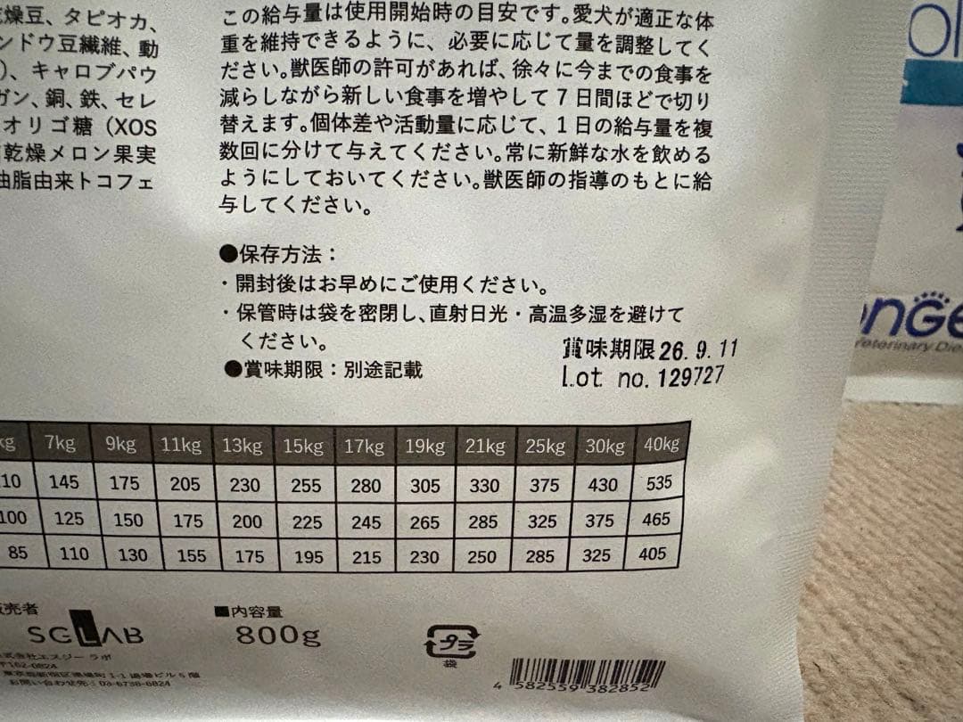 VetSolution 犬用 皮膚サポート 5.4kg