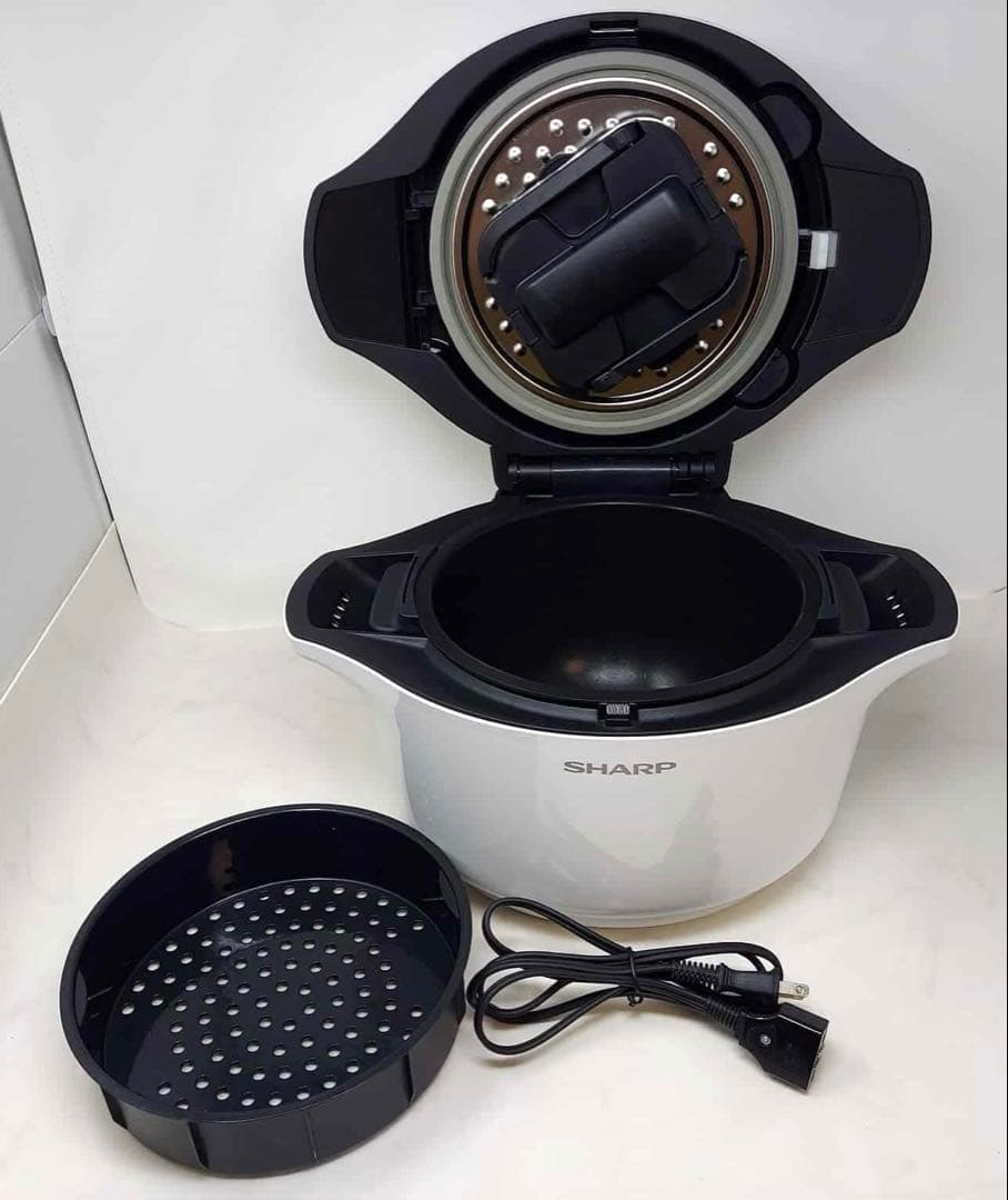 SHARP 水なし自動調理器 KN-HW24F-W 2020年製