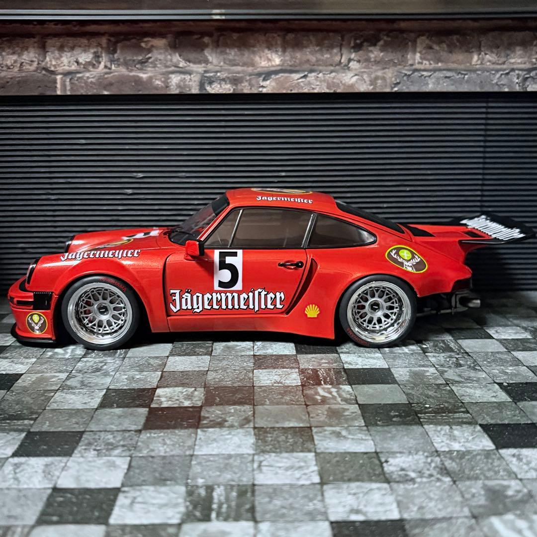 ワンオフカスタム 1/18 Solido ポルシェ 911 KS-R