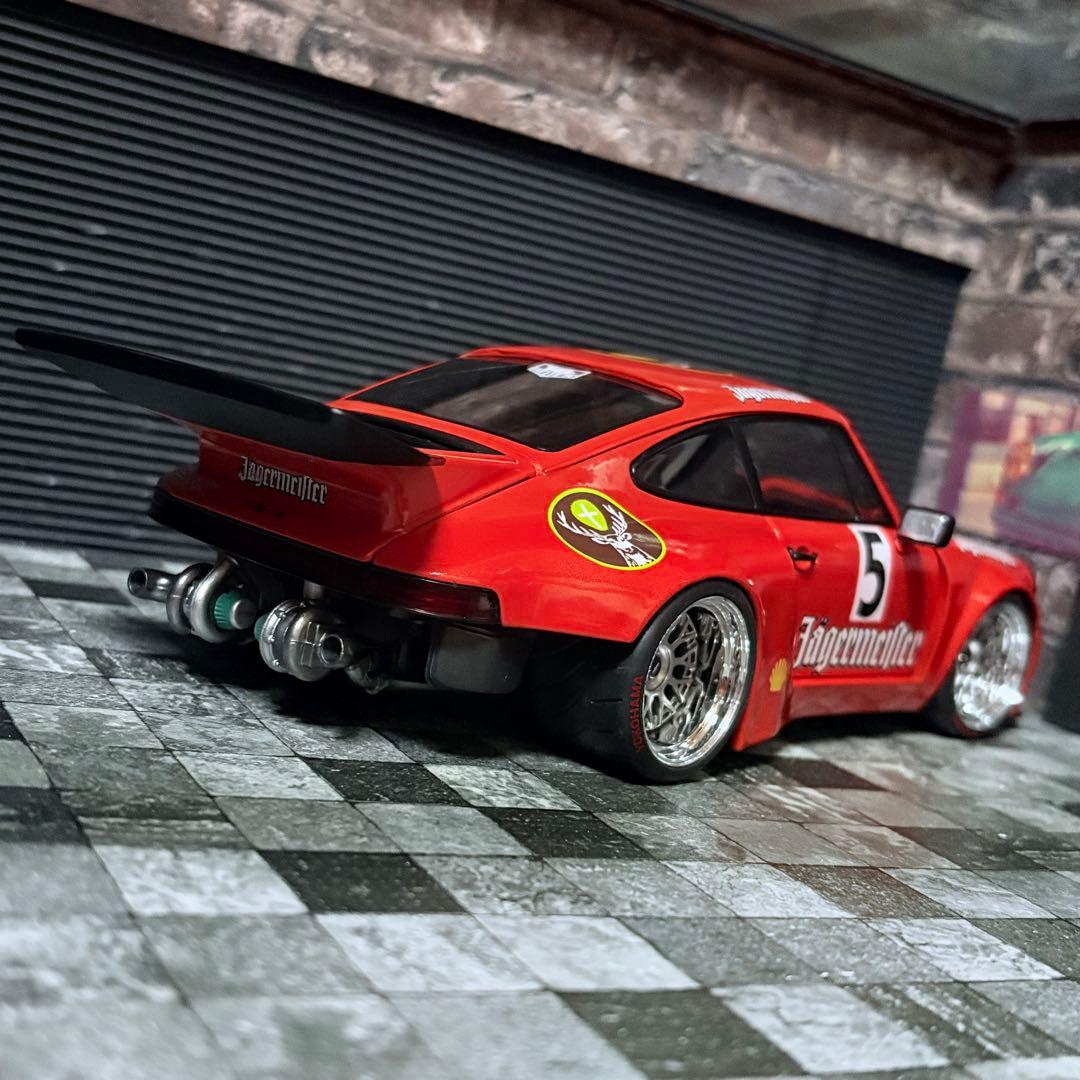 ワンオフカスタム 1/18 Solido ポルシェ 911 KS-R