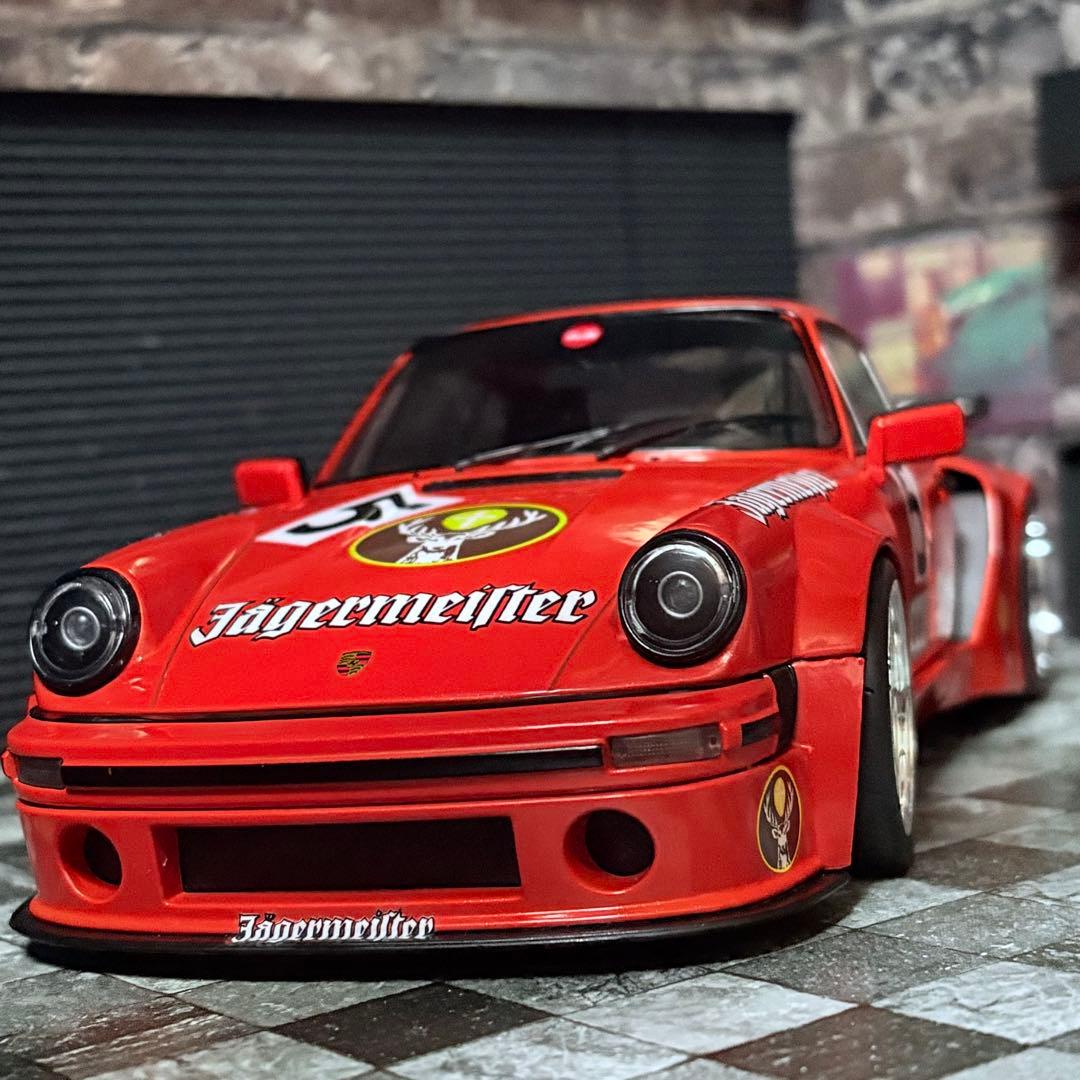 ワンオフカスタム 1/18 Solido ポルシェ 911 KS-R