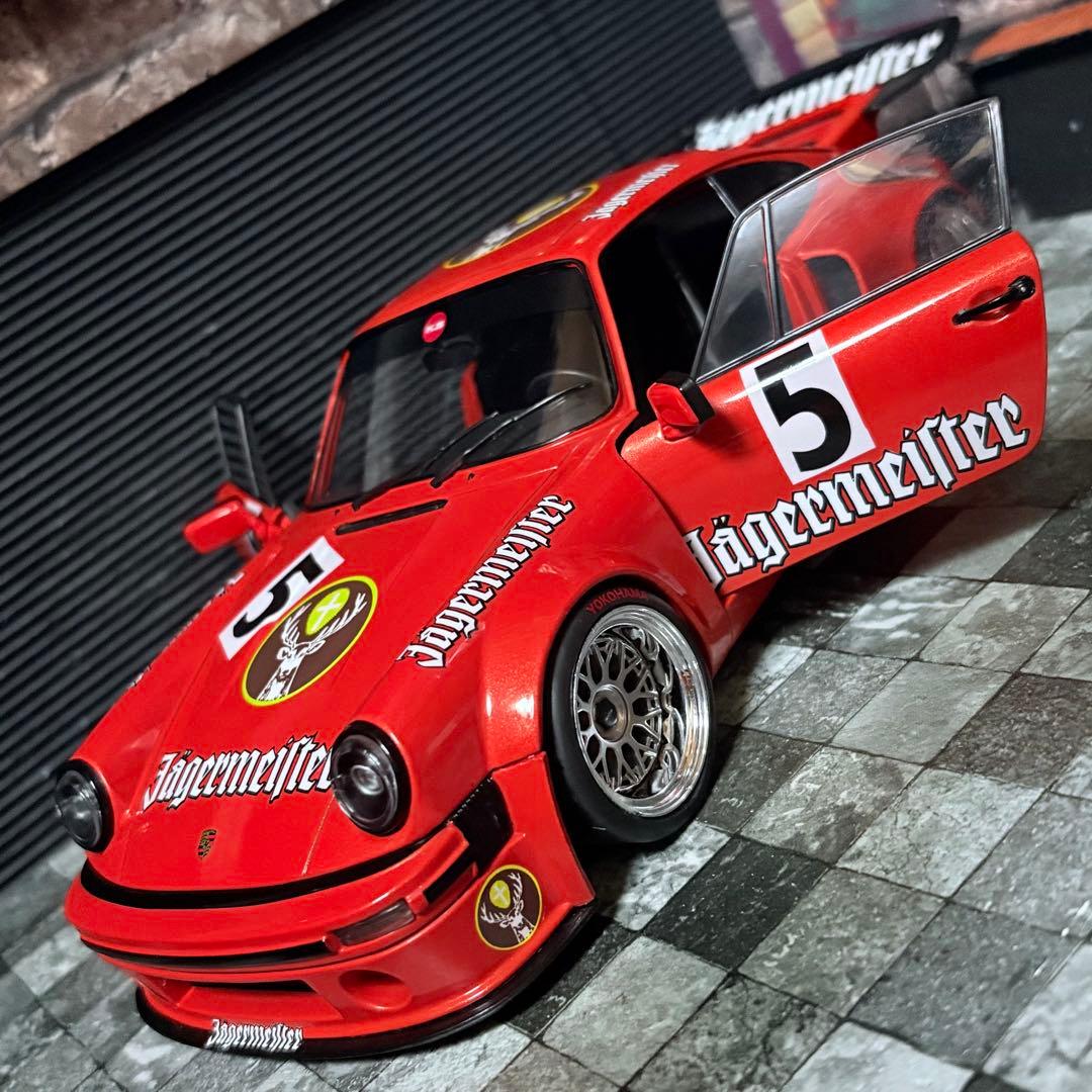 ワンオフカスタム 1/18 Solido ポルシェ 911 KS-R