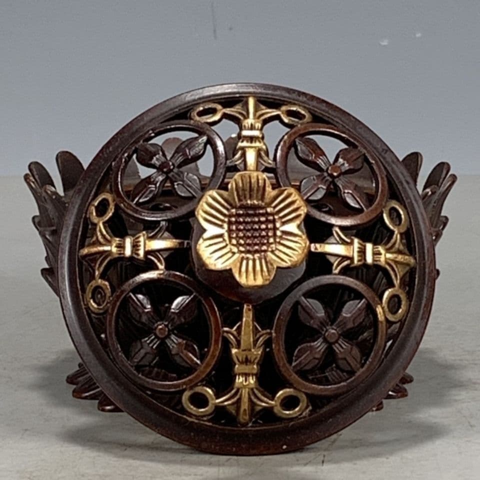 大清乾隆蓮華香炉 美術品工芸品の置物です