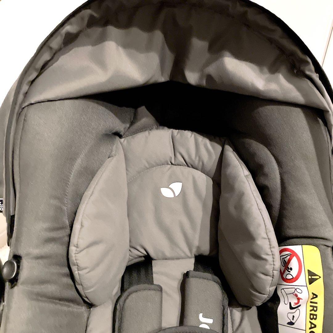 Joie gemm 極美品✨チャイルドシート　ベビーシート　バウンサー　グレー