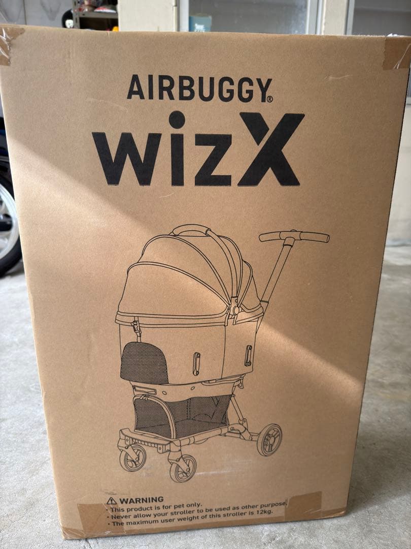AIRBUGGY wizX ペットカート ヴィンテージカーキ
