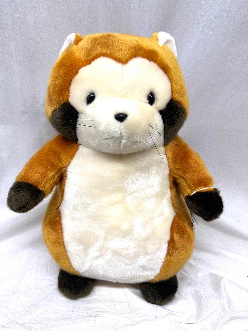 16 貴重 タグ付き　ラスカル　BIGぬいぐるみ　約60cm