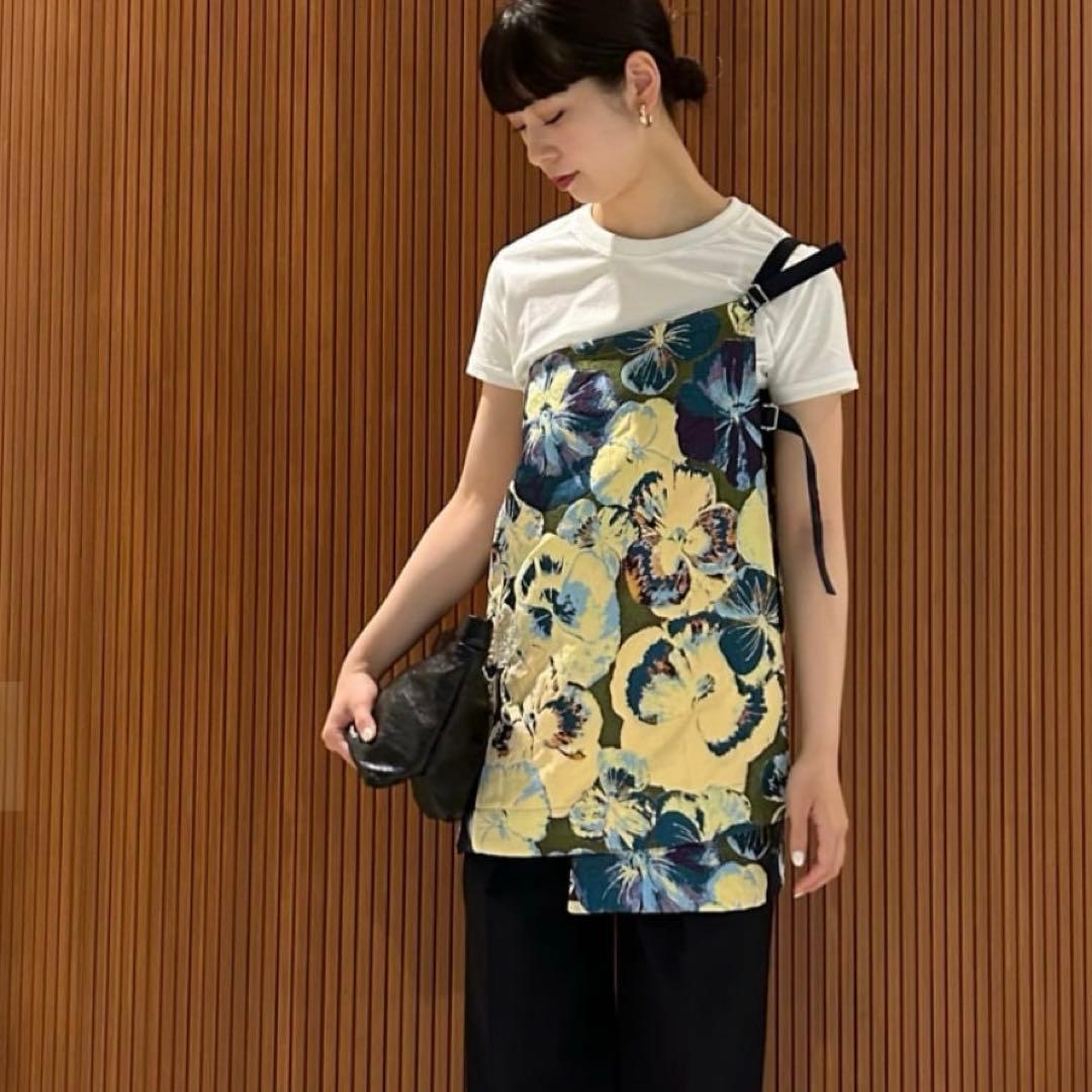 【お値下げ中】CABaN リバーシブルラップスカート